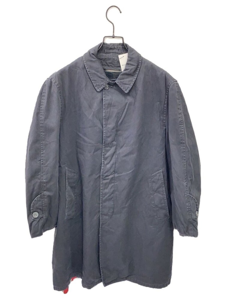 Dommo/Stainless Steel Collar Coat/-/-/Blk/Plain 1599
