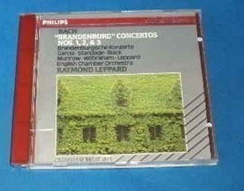 Johann Sebastian Bach [Composer]; , Bach: Brandenburg Concertos Nos. 1, audioCD