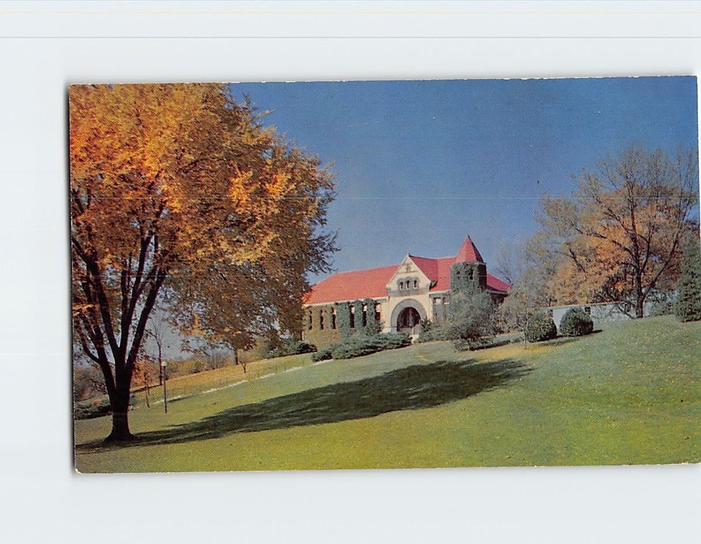 Postcard Library Wittenberg College Springfield Ohio USA