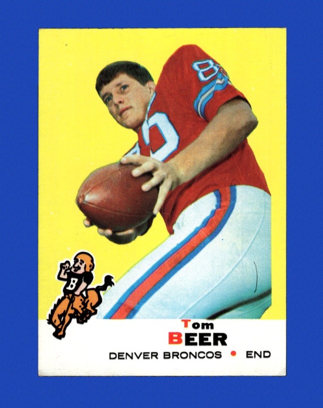 1969 Topps Set-Break # 18 Tom Beer EX-EXMINT *GMCARDS*Consign with Greg Morris Cards