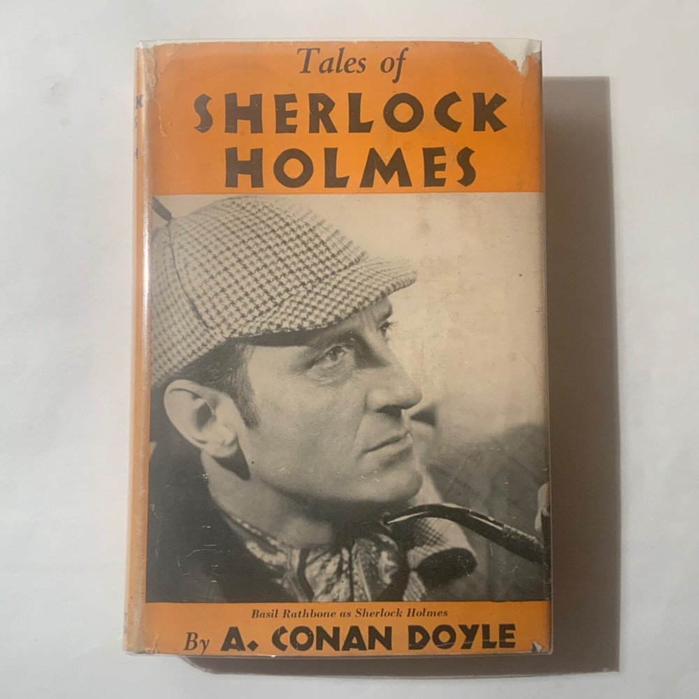 Tales of Sherlock Holmes by A. Conan Doyle circa 1940 Grosset & Dunlap VG+ / VG