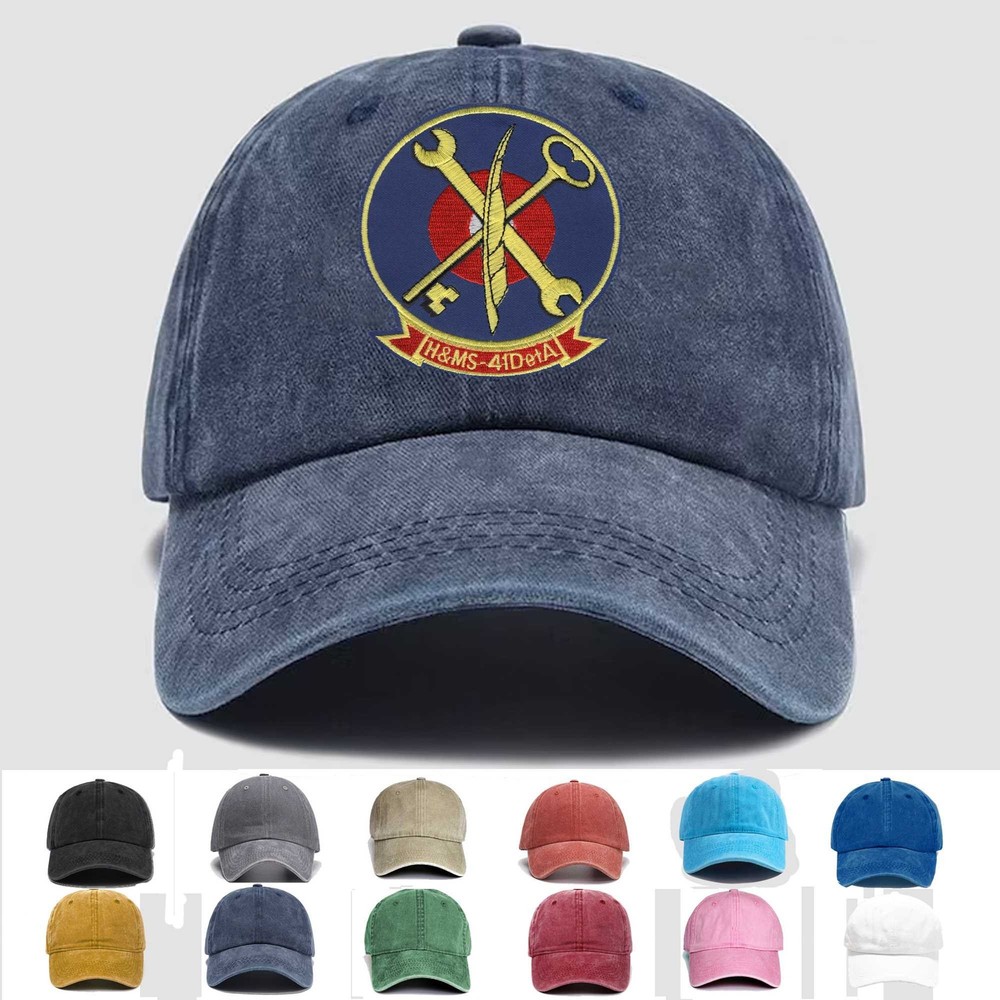 Custom Embroidered Hat HandMS-41 Headquarters Maintenance Squadron Detachment