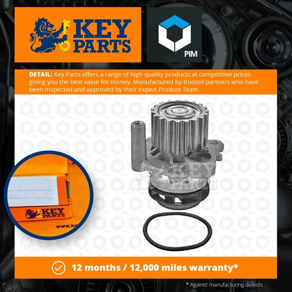 Water Pump fits SKODA OCTAVIA Mk2 2.0D 04 to 13 Coolant KeyParts Quality New