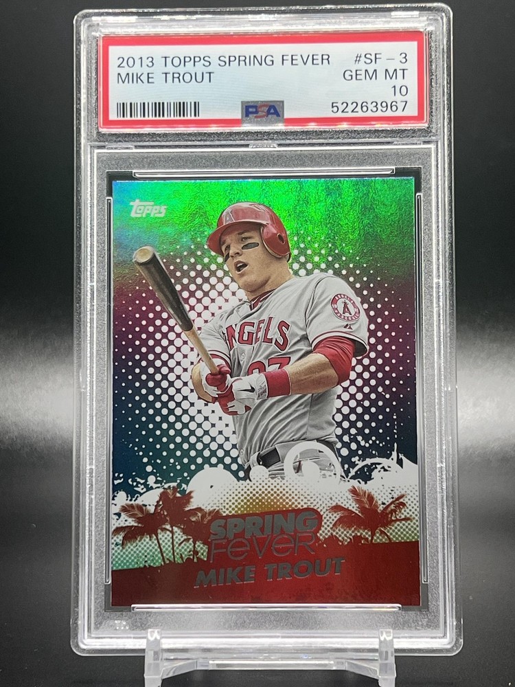 2013 Topps Spring Fever Mike Trout #SF-3 PSA 10 Gem Mint