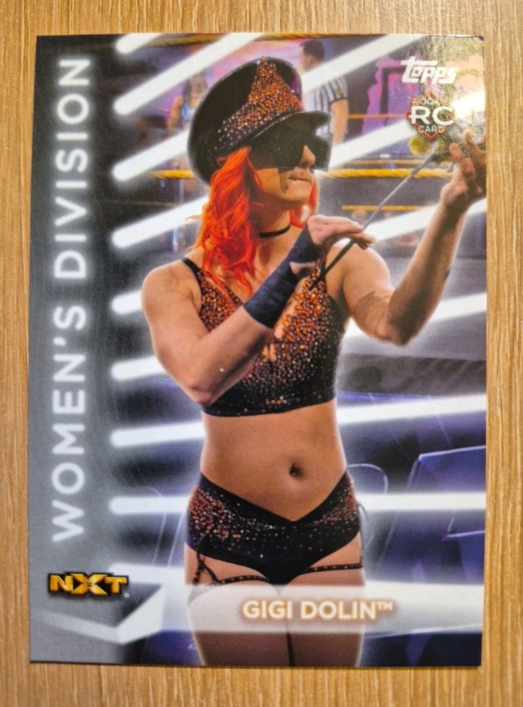 Gigi Dolin 2021 Topps Rookie Card #R-33 WWE Wrestling Priscilla Kelly