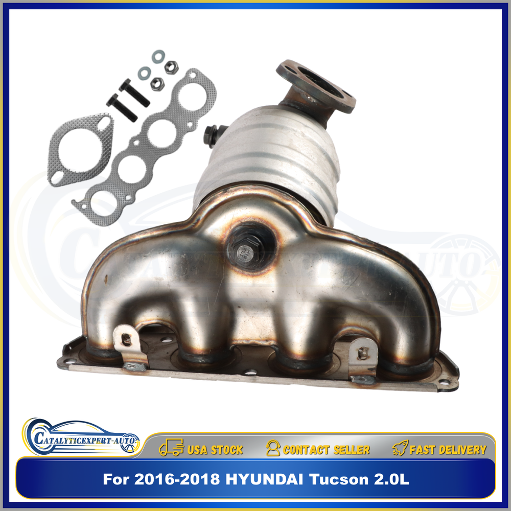 For 2016-2018 HYUNDAI Tucson 2.0L Manifold Direct Fit Catalytic Converter