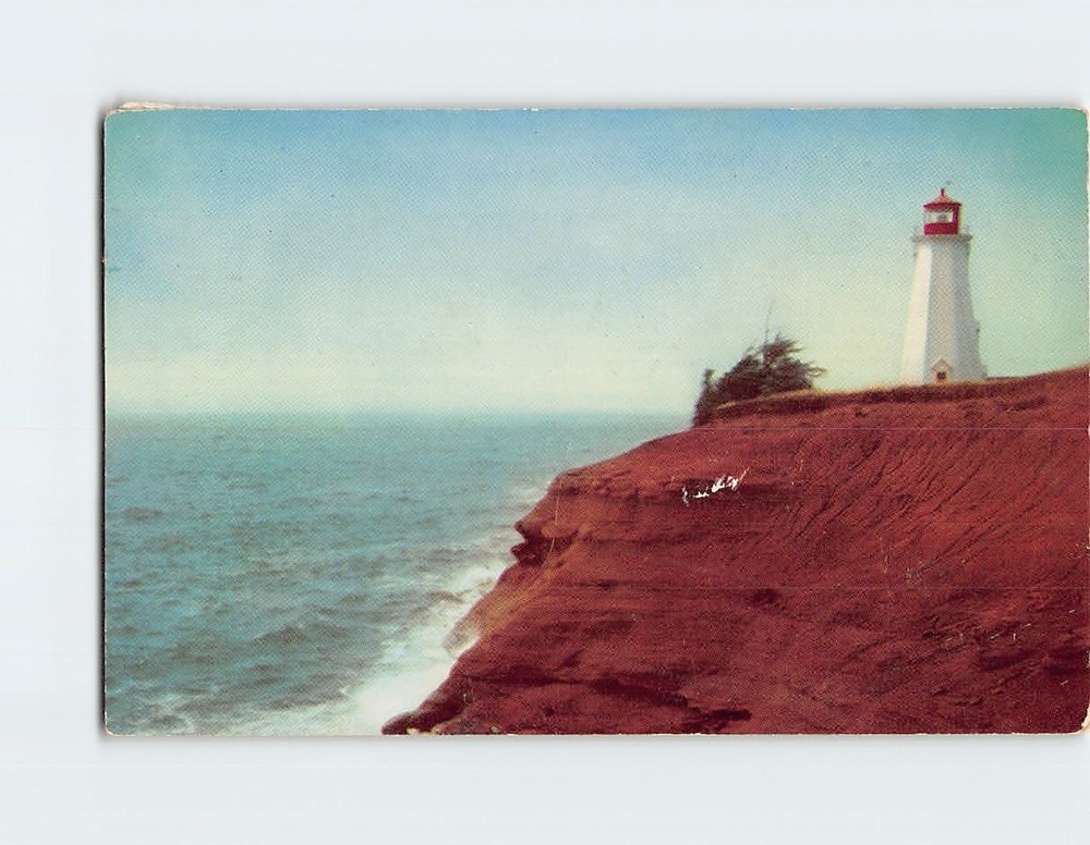 Postcard Sea Cow Head Lighthouse Prince Edward Island Canada