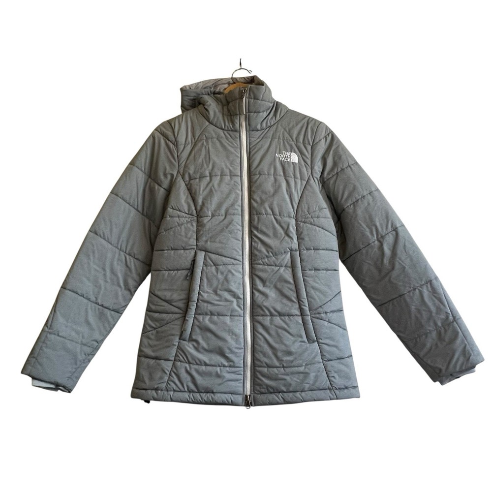 The North Face The Roamer Women’s Medium Gray Insulated Gray Parka Puffer Coat