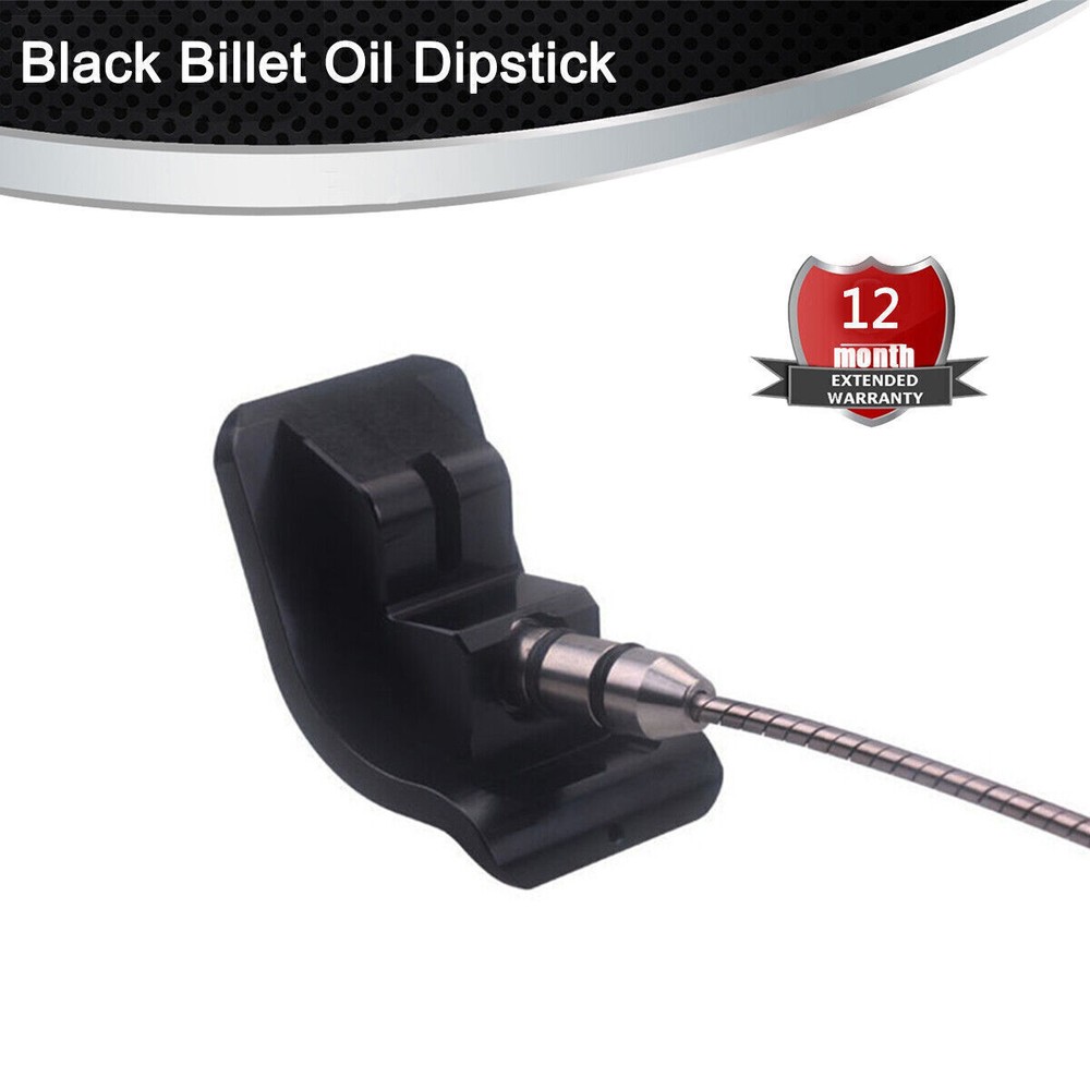 Black Billet Oil Dipstick For Honda Acura K24 Engines