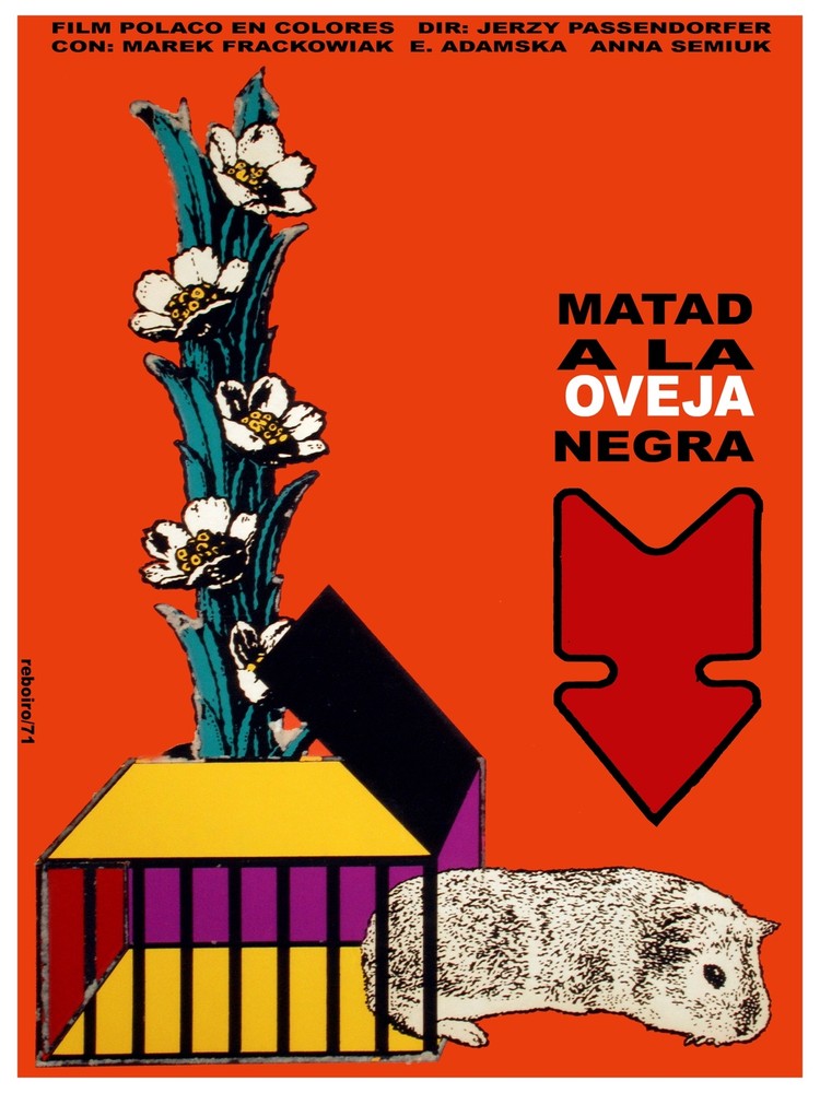 Matad a la oveja negra film Decoration Poster.Graphic Art Interior design 3468