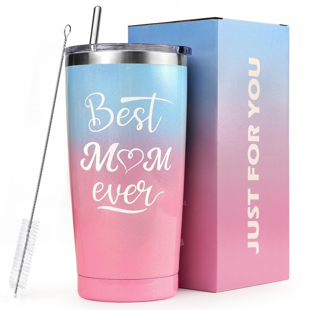 Birthday Christmas Mothers Day Gifts for Mom from Daughter Son- 20 Oz Mom Mug Tu