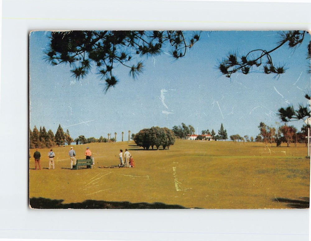 Postcard Recreation Park Long Beach California USA