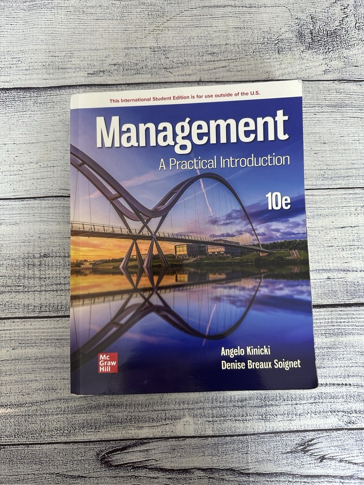 “International Ed” Management A Practical Introduction Book 10th Ed Paperback