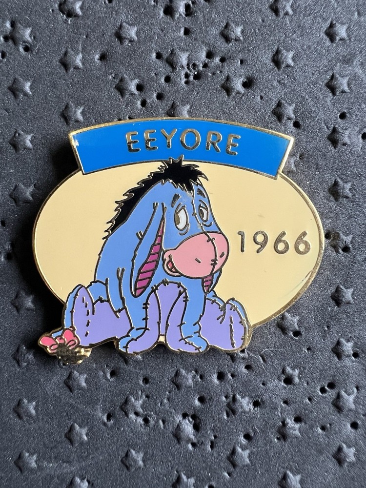 Disney 2000 Millennium Countdown Eeyore 1966 Vintage Lapel Pin 80