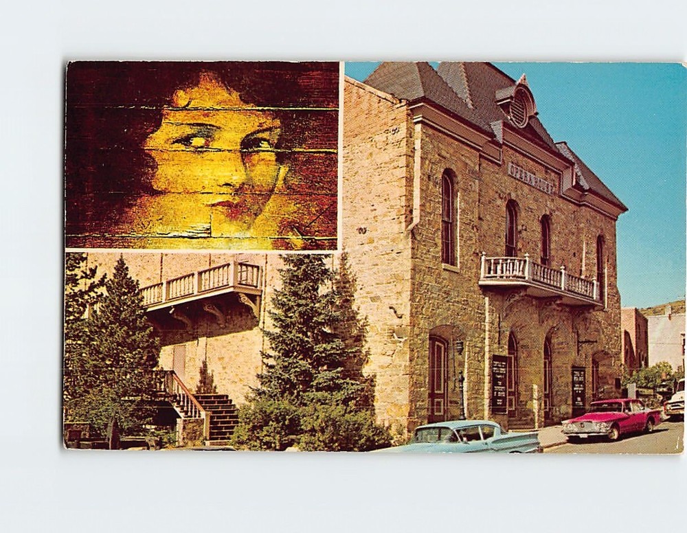Postcard Central City Opera House Teller House Colorado USA