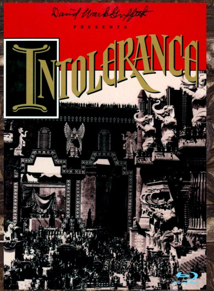 INTOLERANCE 1916 Blu-Ray TINTED Restored Film classic Full Length Lillian Gish