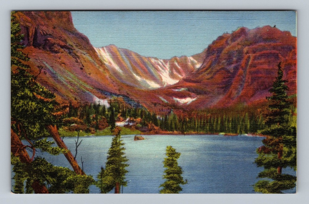 Rocky Mountain National Park Loch Vale Vintage Postcard Standard Souvenir Postal