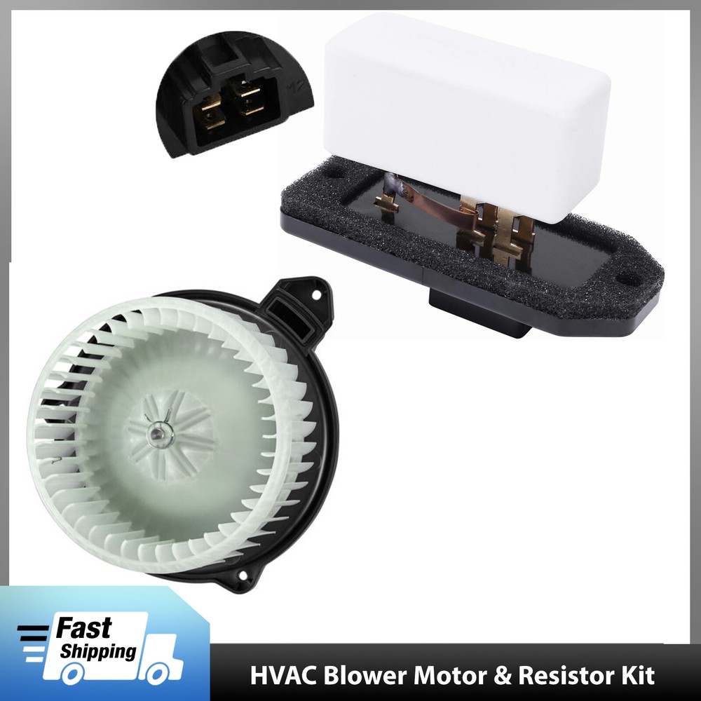 A/C Heater Blower Motor and Resistor for 2002 2003-2008 Dodge Ram 1500 2500 3500