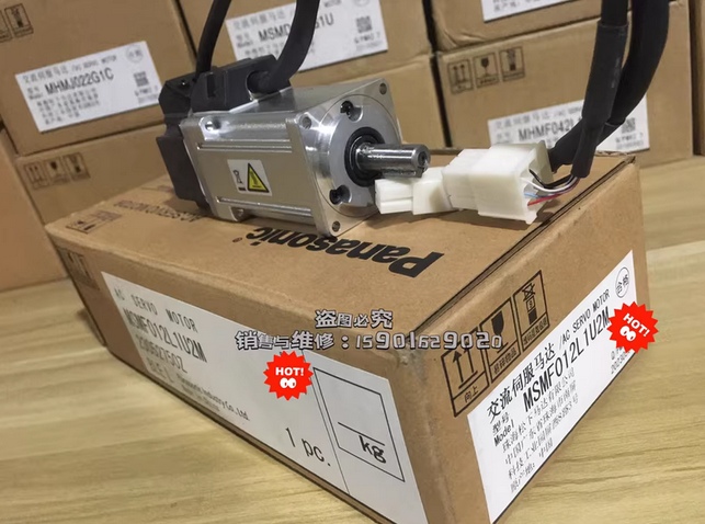 New In Box Panasonic MSMF012L1U2M AC Servo Motor