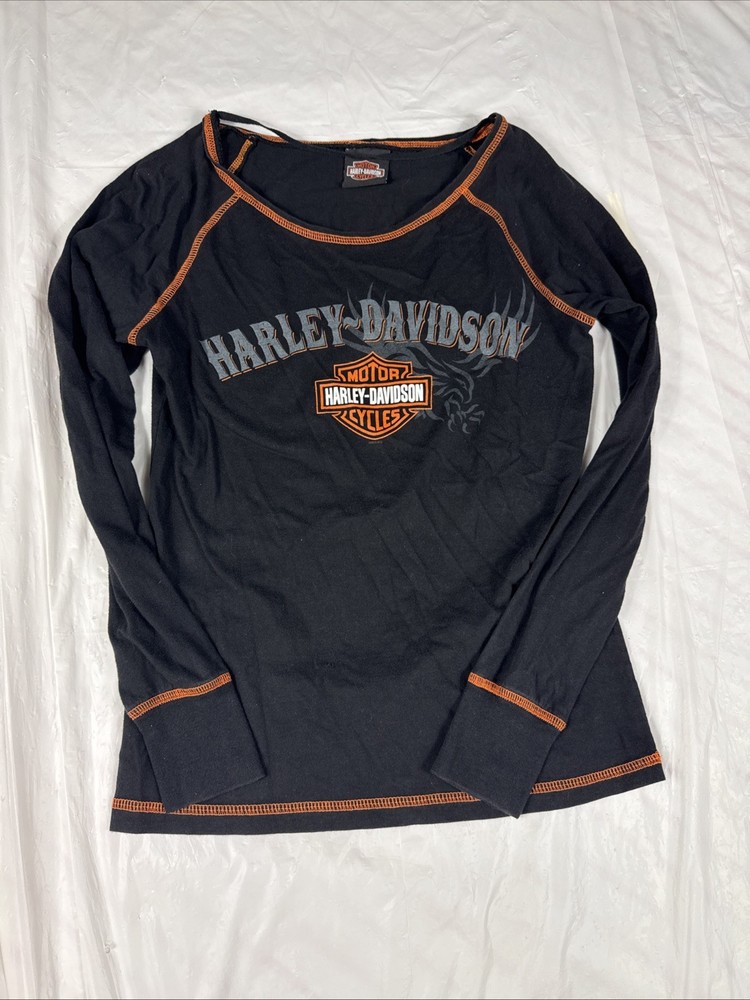 Harley Davidson Daytona  Women’s Round Neck Longsleeve SZ S