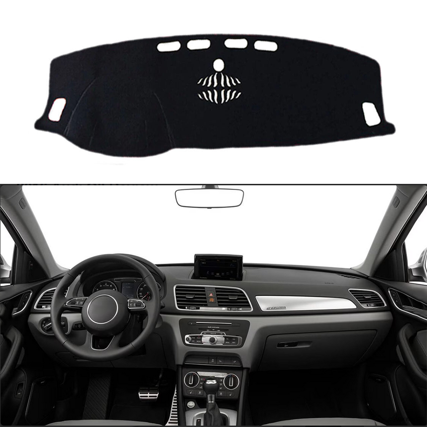 Audi Q3 2012-2018 Black Non-Slip Dash Mat Carpet Cover