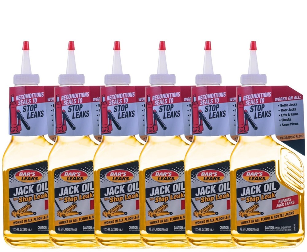 Bar's Leaks HJ12-6PK Jack Oil with Stop Leak - 12.5 oz., (Pack of 6) Pack 6