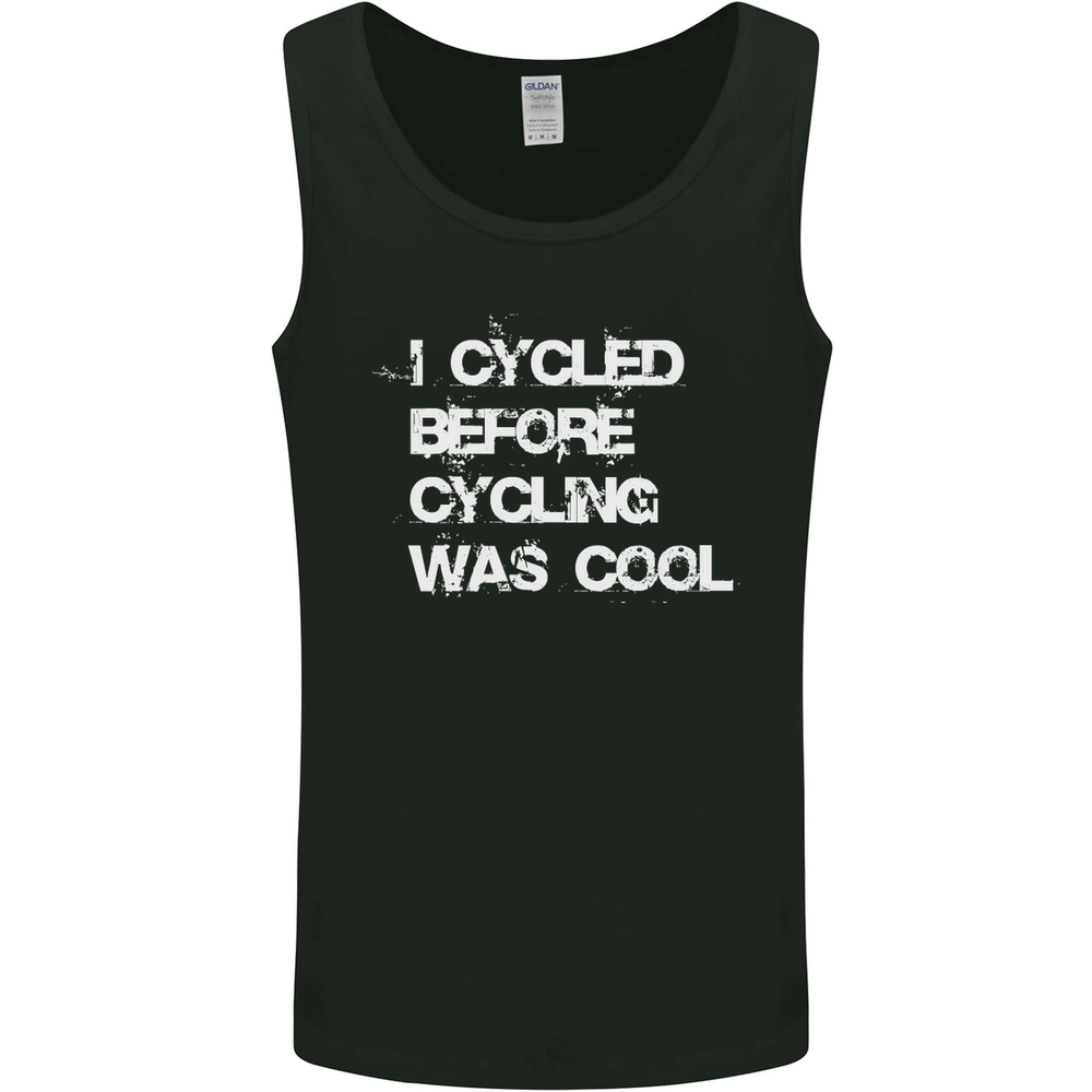 Vintage Cycling Vest Tank Top for Men - Retro Bike Style
