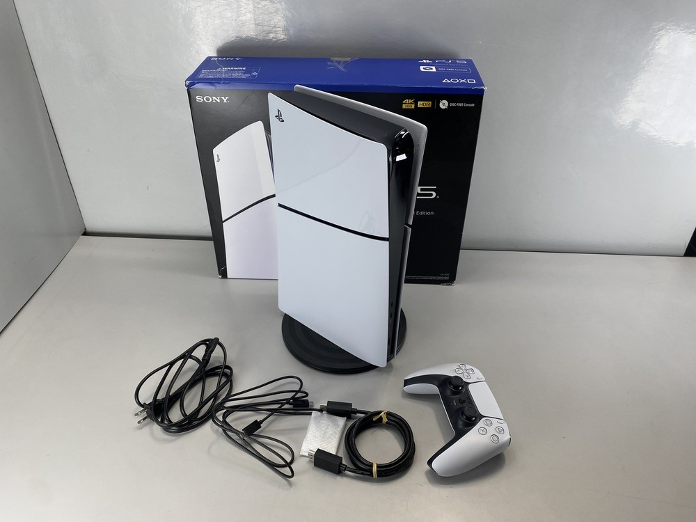 Sony PlayStation 5 Slim Console Digital Edition 1TB- White