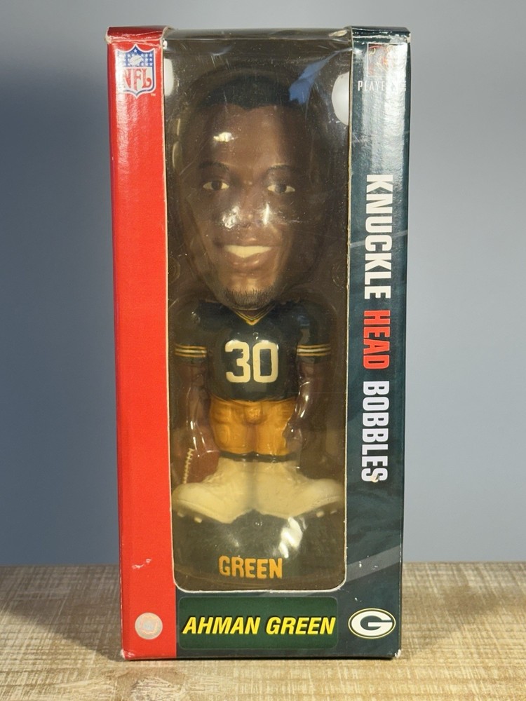 Ahman Green Packers Knuckle Head Bobblehead Figurine