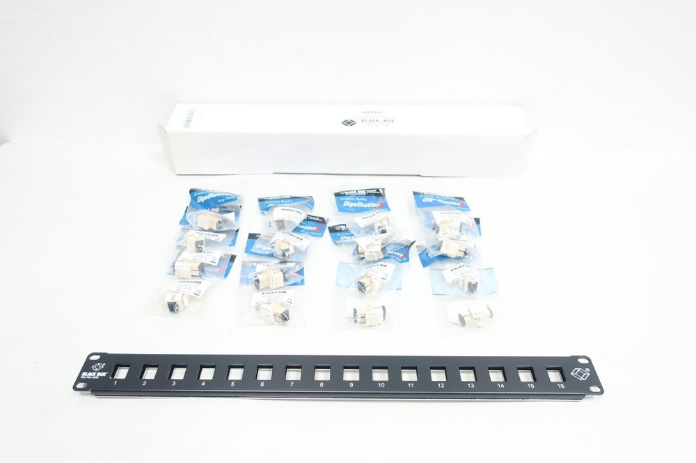 Black Box Gigastation2 JPMT1016A High Density 16-port Multimedia Patch Panel 1ru