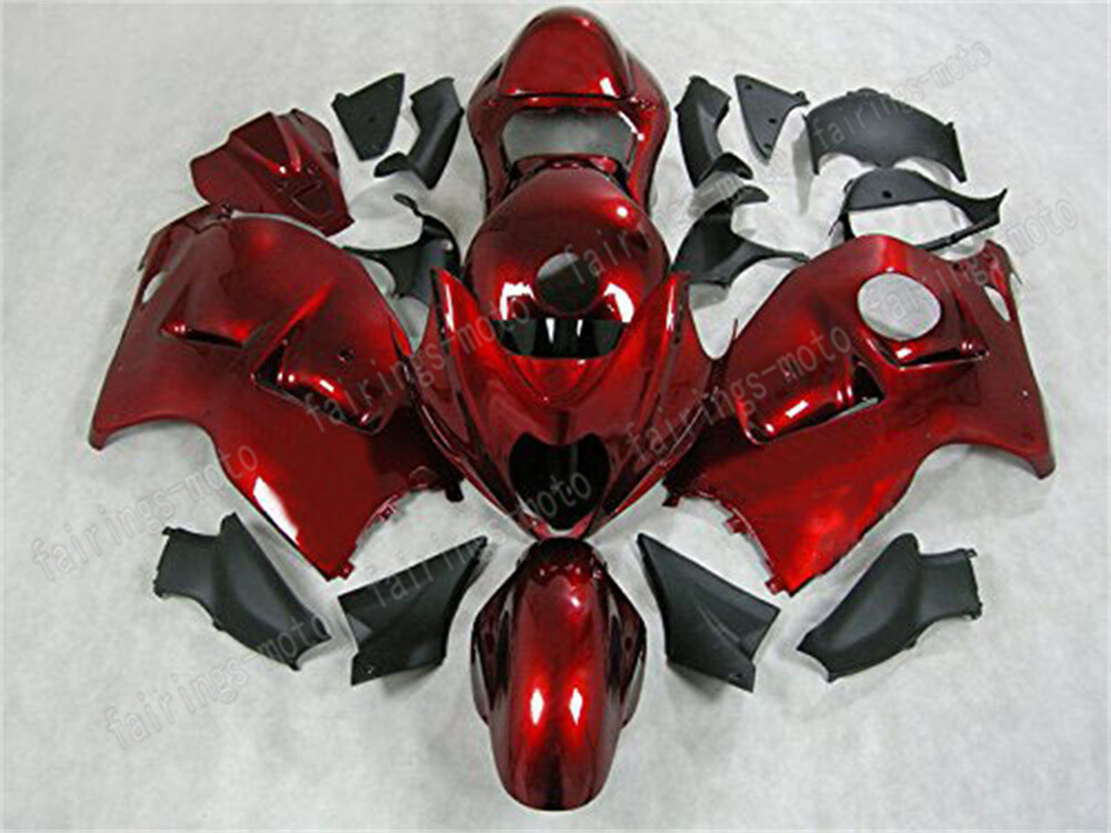 Fairing Fit for 1997 1998 1999-2007 GSXR1300 Pearl Red ABS Injection Plastic a05