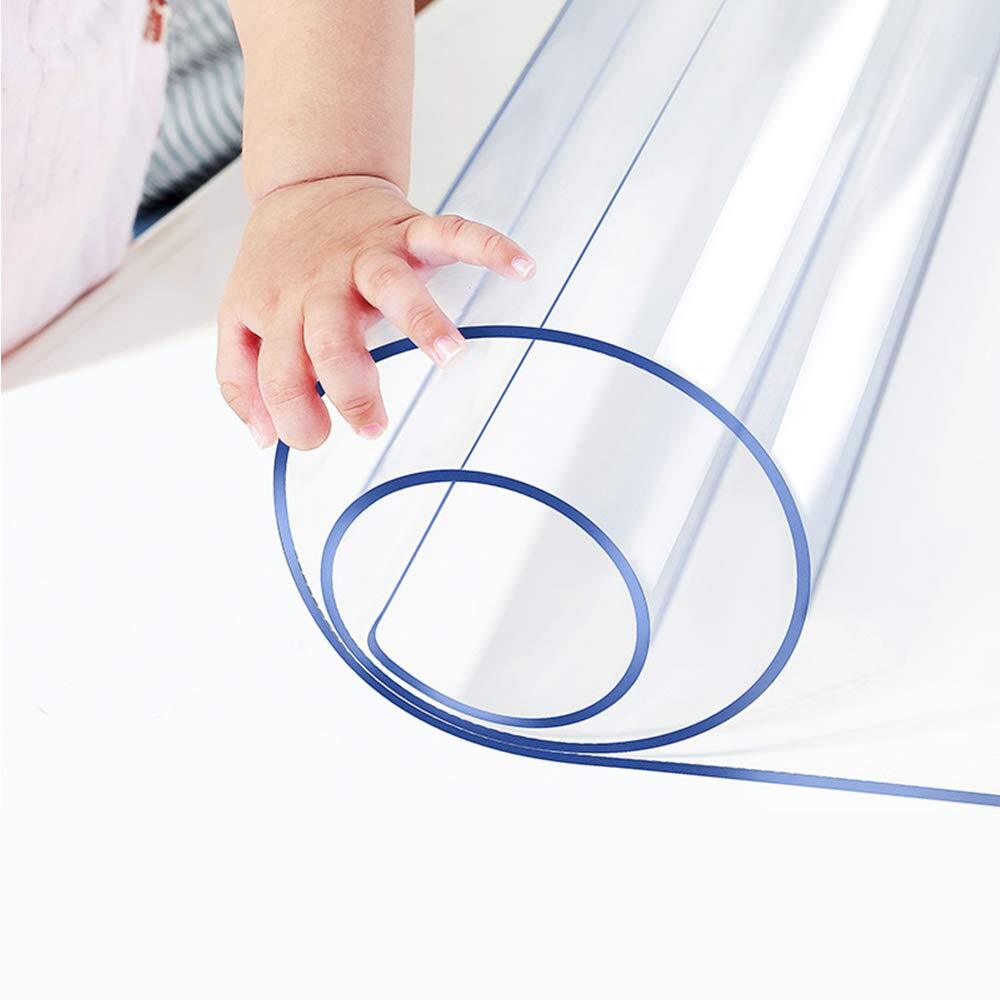 Clear Table Protector for Chair Mat for Hard Floor Hardwood End Table Bench E...
