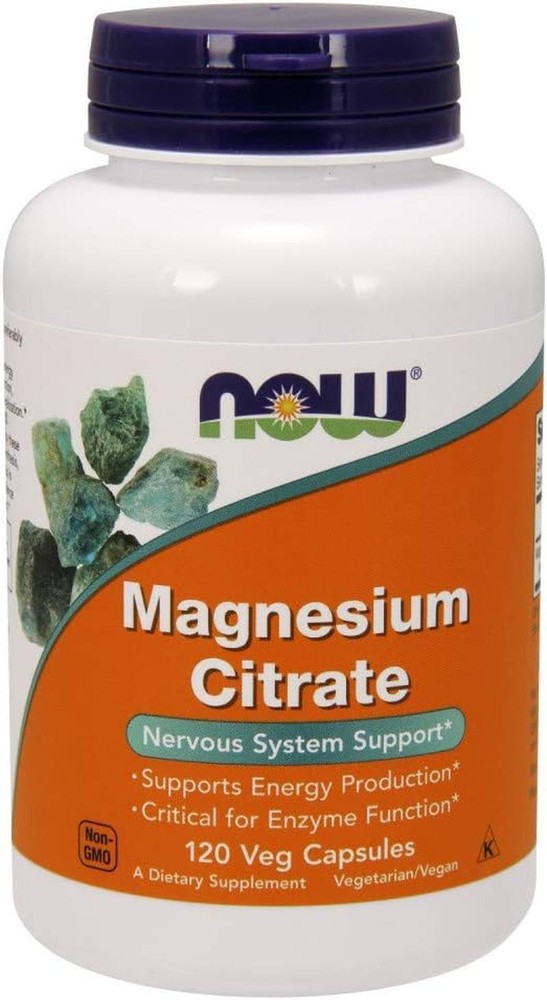 Citrato De Magnesio Capsulas 400mg 120 Cápsulas