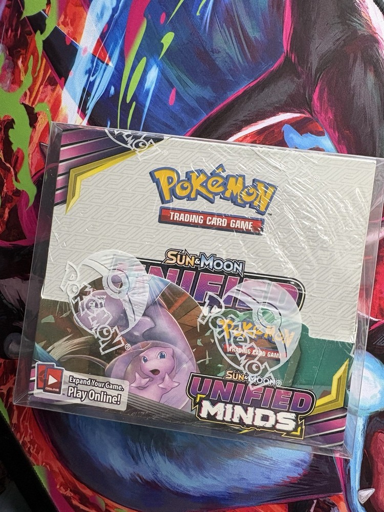Pokémon TCG Sun & Moon Unified Minds Sealed Booster Box English 2019