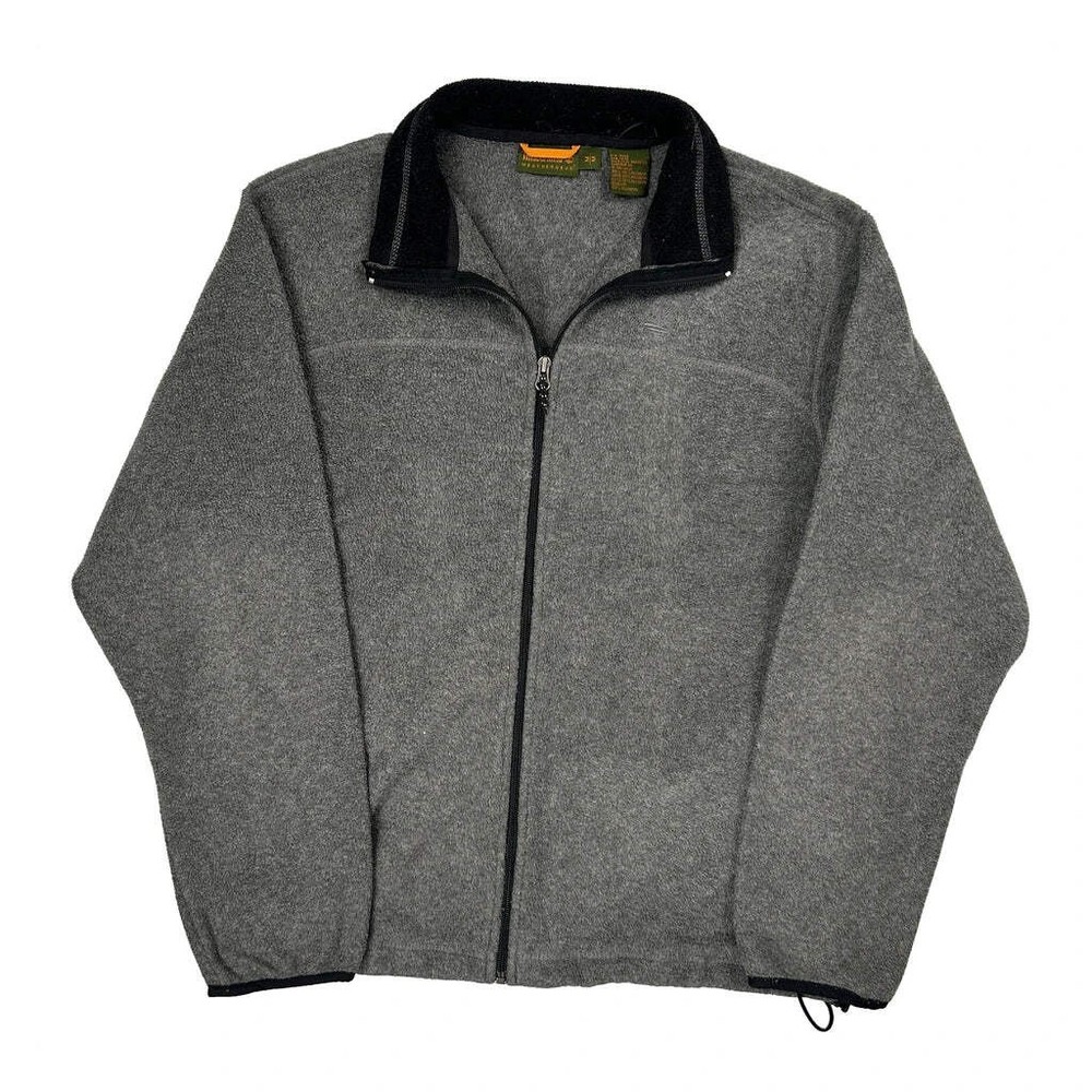 Timberland Fleece Jacket - Medium Gray Polyester