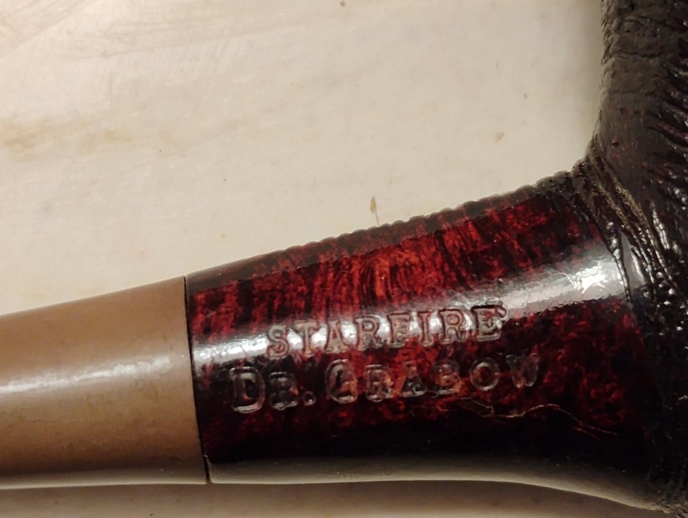 Dr Grabow Starfire Ajustomatic Tobacco Smoking Estate Pipe  Vintage