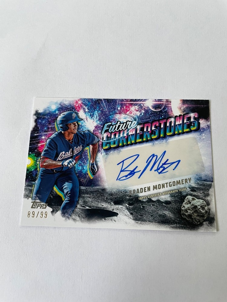 Braden Montgomery - 2025 Topps Pro Debut FC -BM Future Cornerstones Auto #'d /99