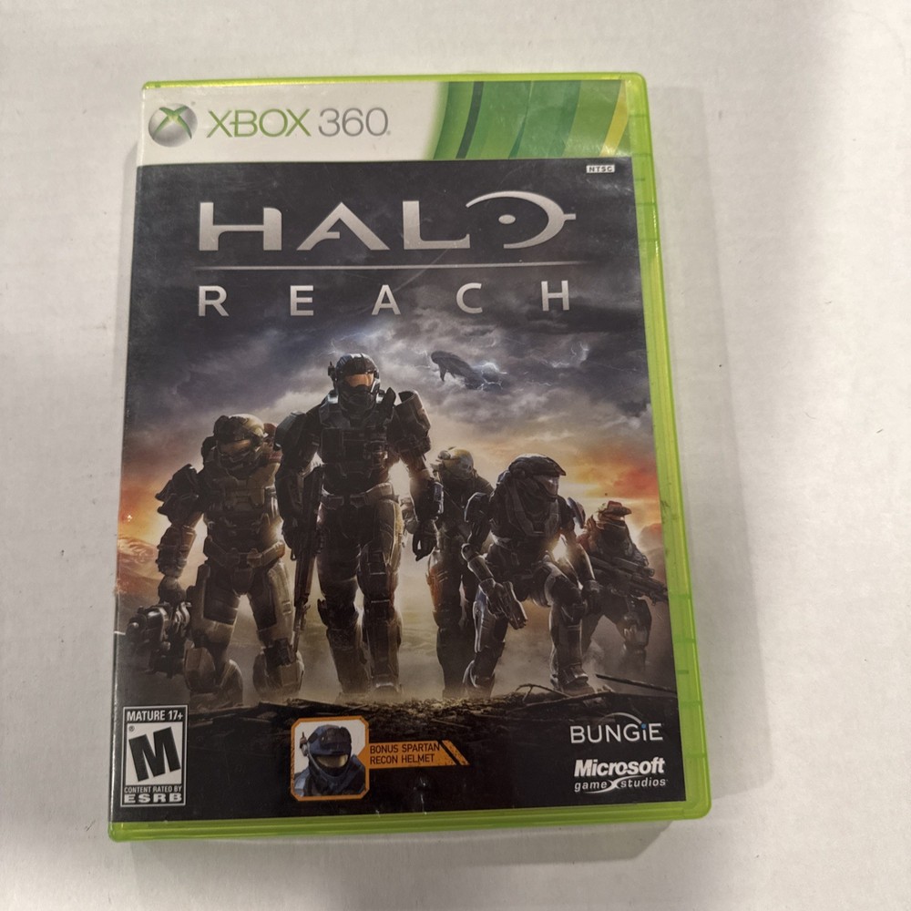 Halo: Reach (Xbox 360, 2010)  CIB & Tested&Working! Free Shipping!