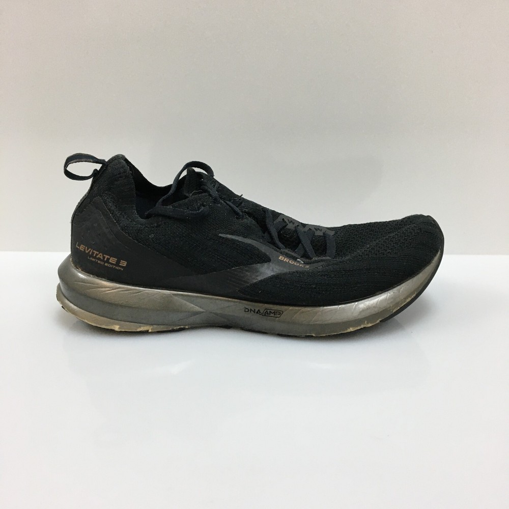 Brooks Running Levitate 3 Shoes 8.5 Women Black Athletic Running Sneakers Casual