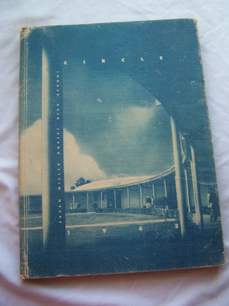 1942 Dorsey High School Yearbook Los Angeles, California  Circle