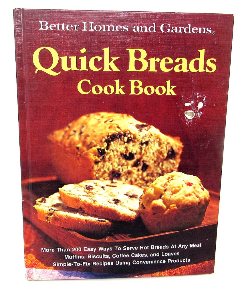 Quick Breads Cookbook Better Homes Gardens 1st Edition 1975 US Seller