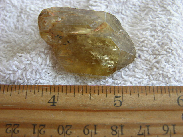 Citrine crystal Castles Congo,Africa all natural FW29
