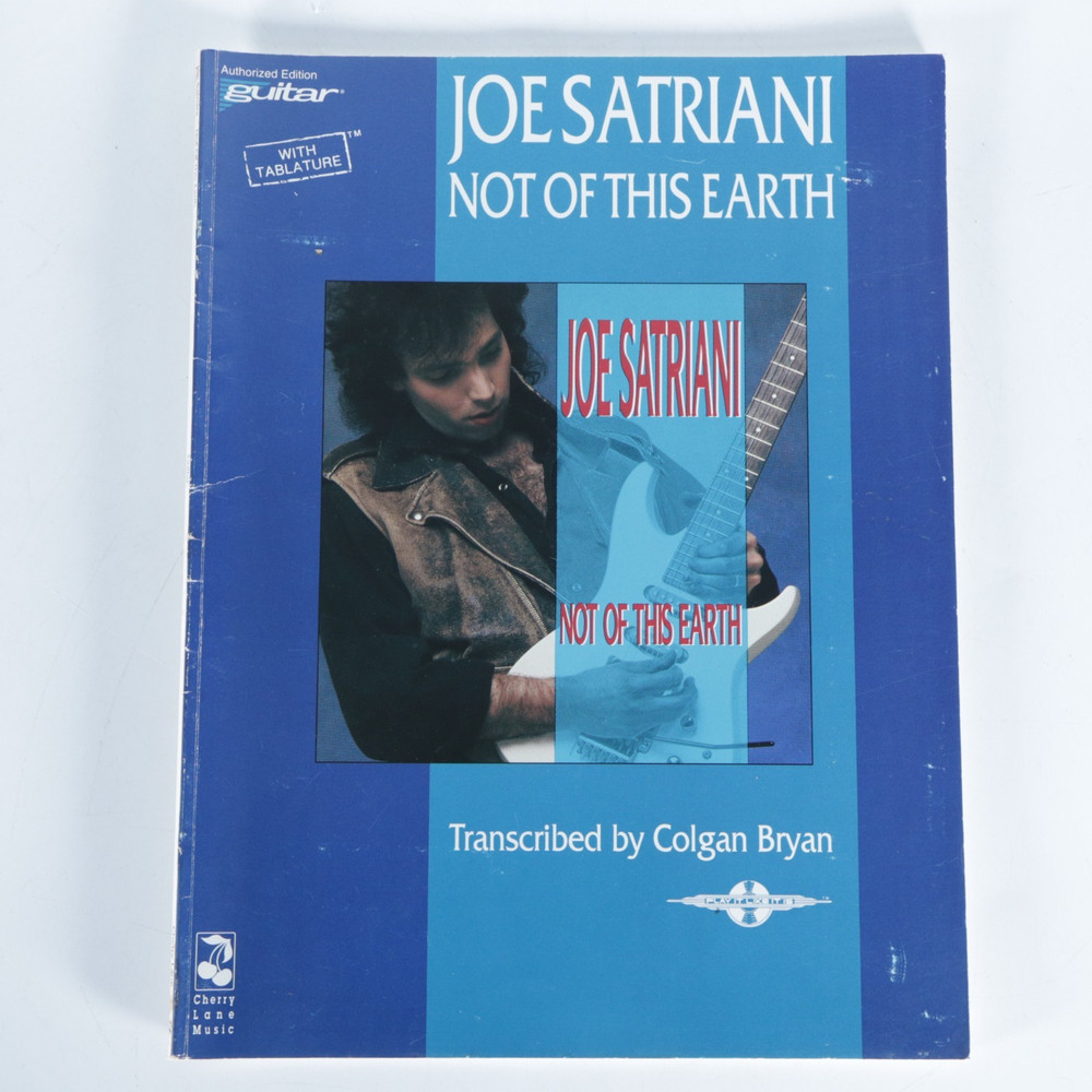 Joe Satriani  Guitar Tab / Tablature / Not Of This Earth / Songbook