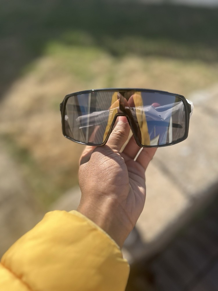 Polished Black Oakley Sunglasses