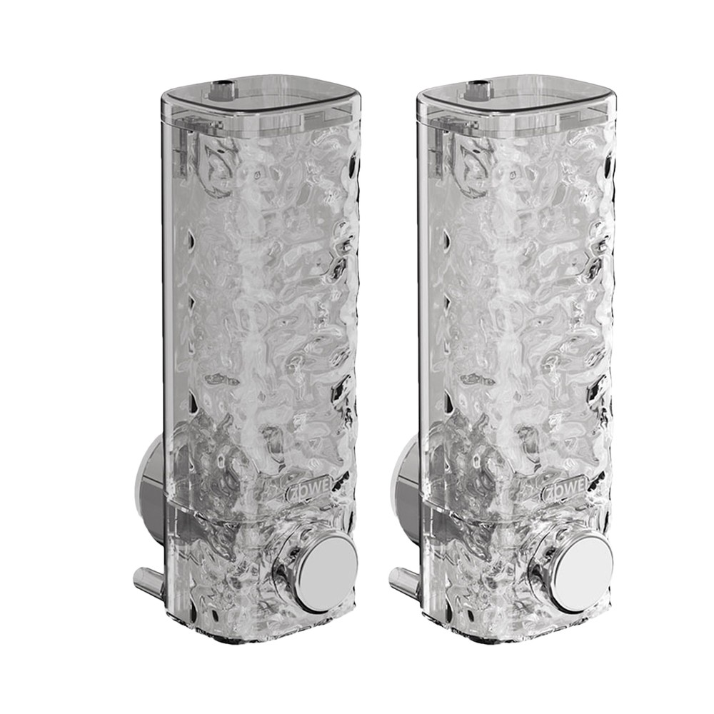 450ml Wall Mount Shower Soap Shampoo Lotion Dispenser Pressed Body Wash Suction