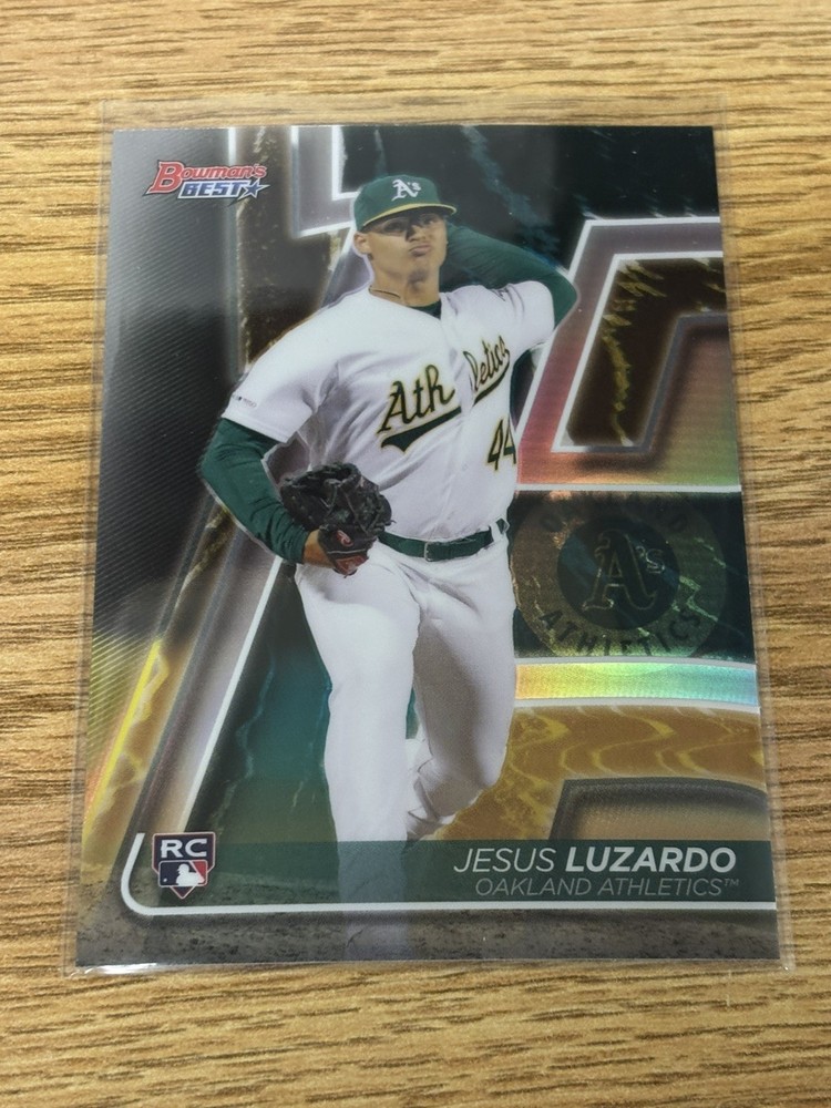 2020 Topps Bowman's Best Jesus Luzardo Refractor RC #48 - Athletics/PHI Phillies