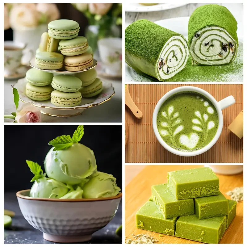 Organic Sweetened Matcha Latte Powder Café Style 5.3oz by Jade Leaf