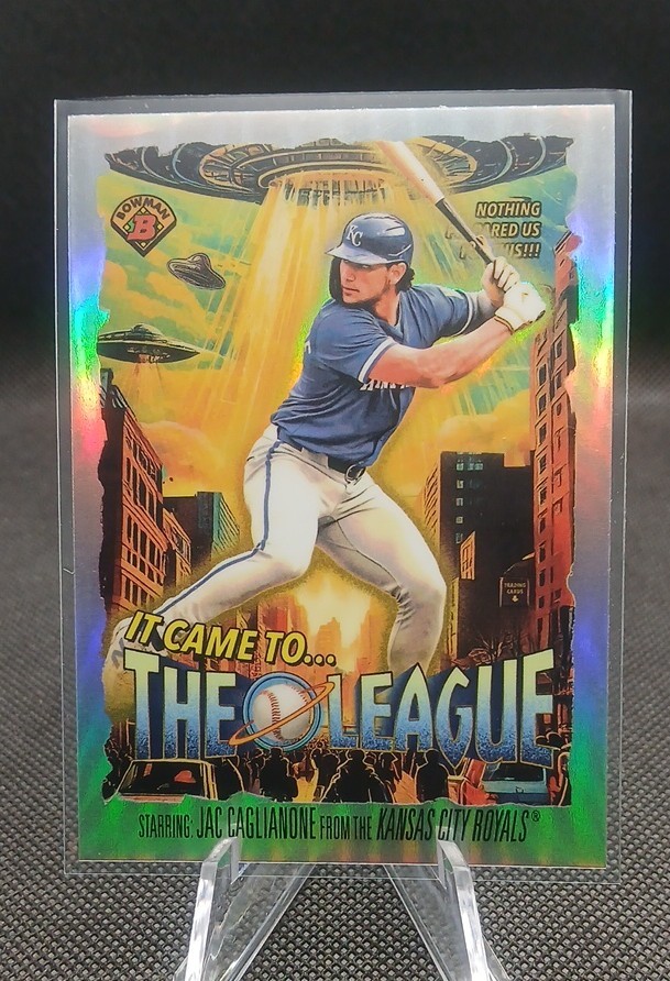 2025 Bowman Chrome - It Came to the League Jac Caglianone #IT-4 (RC)