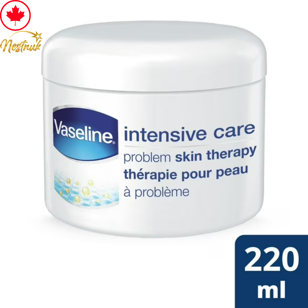 Vaseline Problem Skin Therapy Unscented Creamy Petroleum Jelly 220mL Jar
