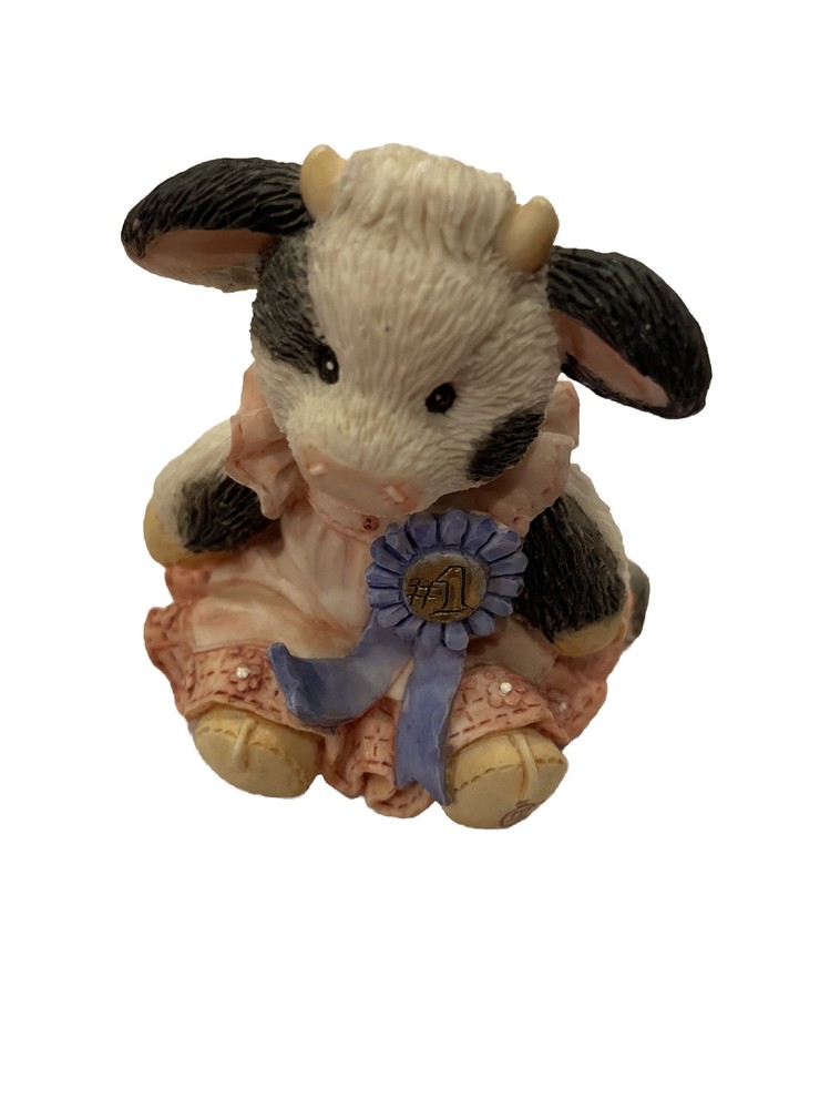 1993 Enesco Mary's Moo Moos Figure - Cow - 